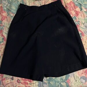 Ladies USPS retail clerk postal uniform skirt NAVY skort. Size 12